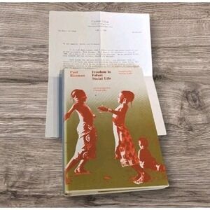Freedom in Fulani Social Life Hardcover 1977 Riesman Carleton College Ethnology
